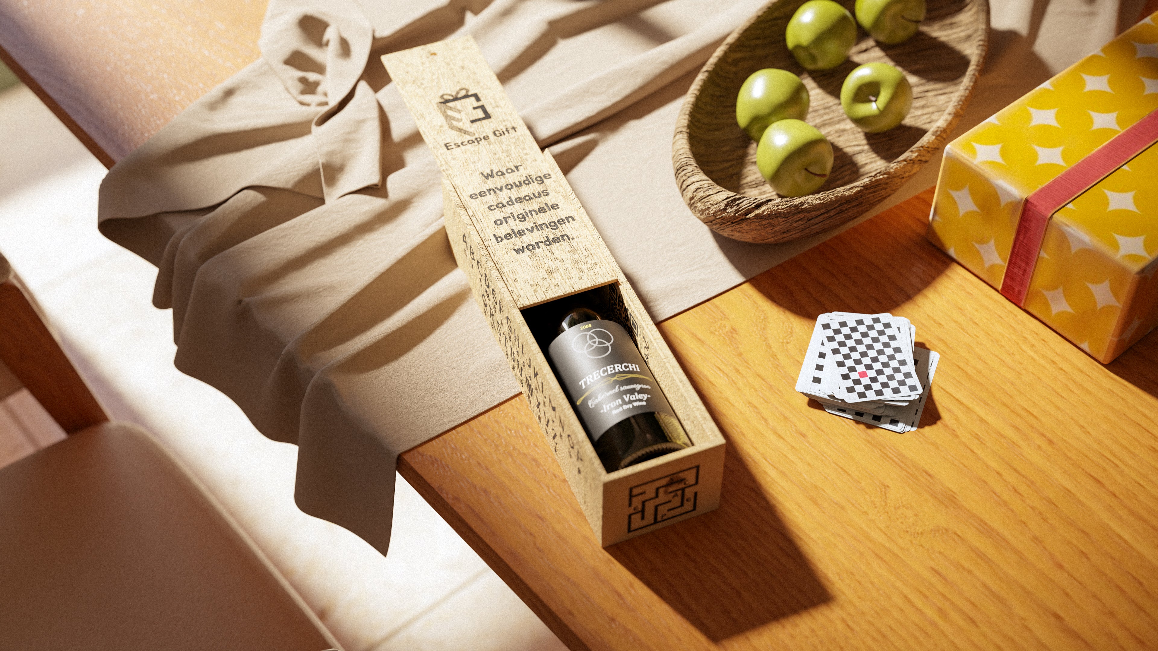 Escape Gift – het cadeau dat je niet uitpakt, maar kraakt