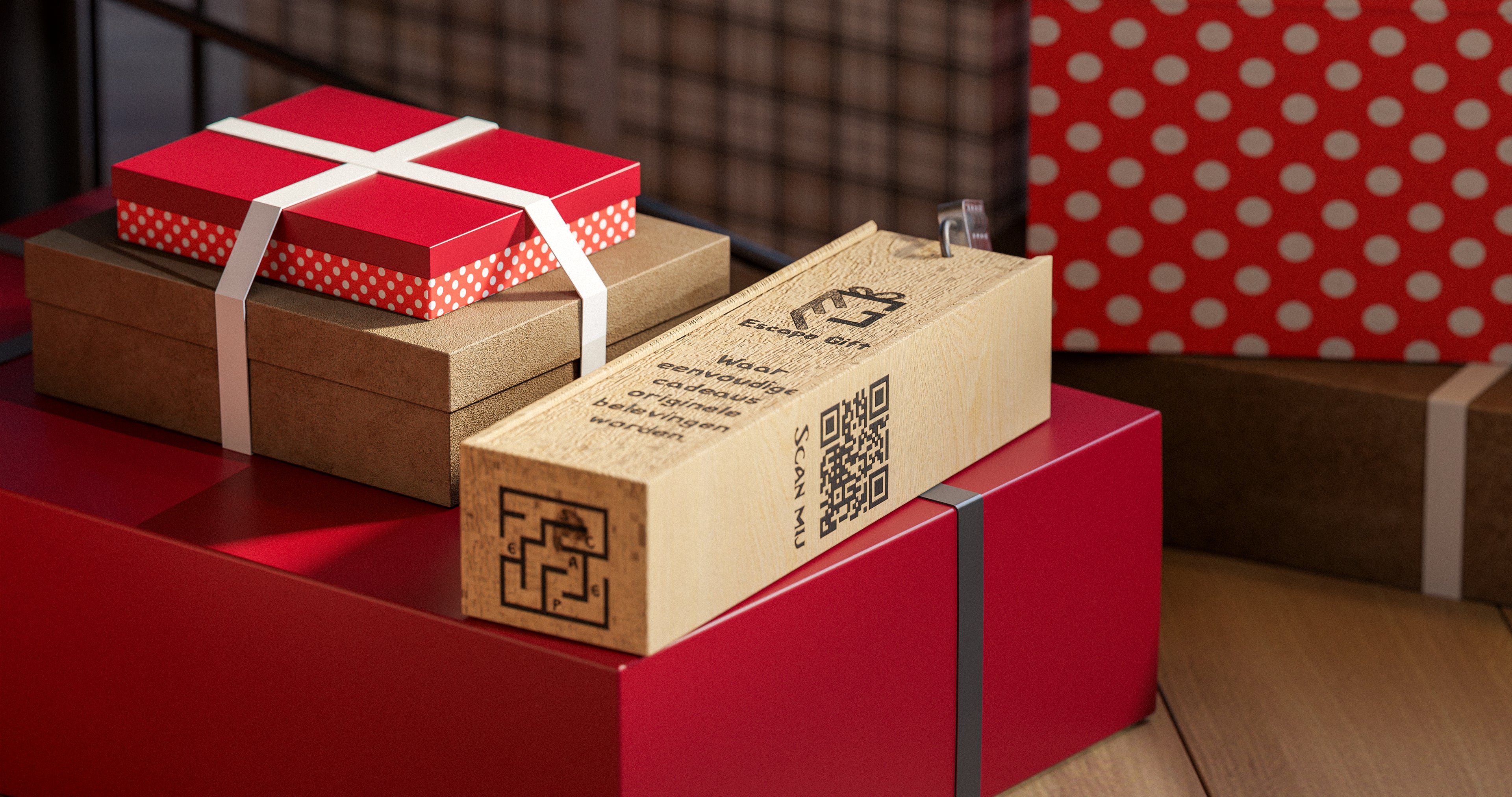 Escape Gift – het cadeau dat je niet uitpakt, maar kraakt