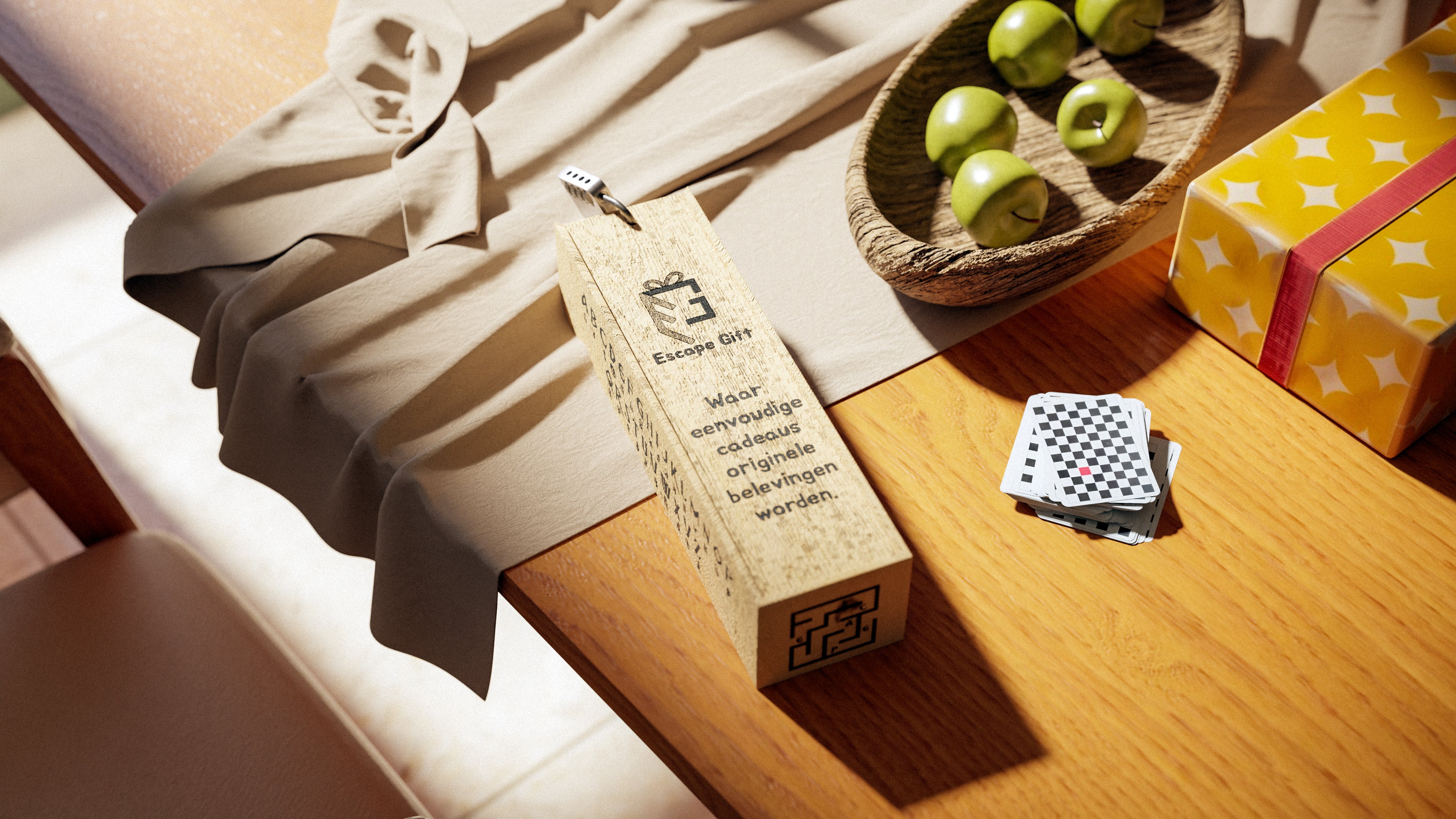 Escape Gift – het cadeau dat je niet uitpakt, maar kraakt